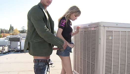 College Date Ends in a Creampie